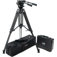 

E-Image MOTUS22 3-Stage Carbon Fiber Tripod Kit with MH22 Fluid Head, EI-7000L Mid-Level Spreader