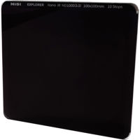 

NiSi Explorer Collection 100x100mm IR ND1000 (3.0) 10-Stop Neutral Density Filter