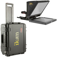 

Ikan PT1200 Teleprompter Travel Kit, Includes 12" Custom Monitor, Rolling Hard Case, PrompterPro Software