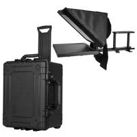 

Ikan PT3500-HB 15" High Bright Beam Splitter Teleprompter with Hard Case Travel Kit, 20' Reading Range, 1920x1080