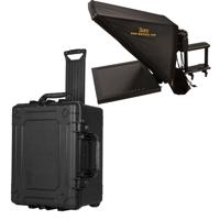 

Ikan PT3700-HB 17" High Bright Beam Splitter Teleprompter with Hard Case Travel Kit, 22' Reading Range, 1920x1080