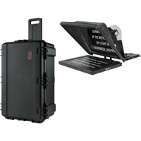 

Ikan PT4500-SDI Professional 15" High Bright Beam Splitter Teleprompter with 3G-SDI & Hard Case Travel Kit, 17' Reading Range, 1920x1080