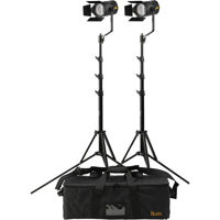 

Ikan SW50 Stryder 2-Point Light Kit, Includes 2x 50W Daylight Field LED Fresnel Light, 2x Stands and 2x Carrying Case