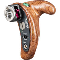

Tilta Right-Side Wooden Handle 2.0 with Run/Stop Button for Sony a7/a9 Series Camera