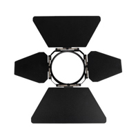 

Ikan 4" Replacement White/Red Star Barn Door