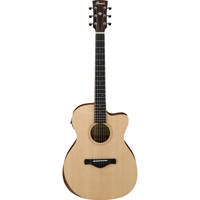 

Ibanez Artwood Traditional AC150CEGrand Concert Semi-Acoustic Guitar, Ovangkol Fretboard, Open Pore Natural