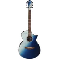 

Ibanez AEWC32FM Semi-Acoustic Guitar, Laurel Fretboard, Indigo Sunset Fade Gloss