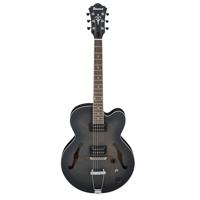 

Ibanez AF Artcore AF55 Electric Guitar, Bound Laurel Fretboard, Transparent Black Flat