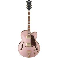 

Ibanez AF Artcore AF75G Hollow Body Electric Guitar, Bound Walnut Fretboard, Rose Gold Metallic Flat