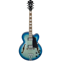 

Ibanez Artcore AF75 Hollowbody Electric Guitar, Rosewood Fretboard, Jet Blue Burst