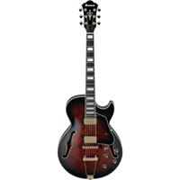

Ibanez Artcore Expressionist 2018 AG95QA 6 String Electric Guitar, 22 Frets, Maple/Mahogany Neck, Bound Ebony Fingerboard, Dark Brown Sunburst