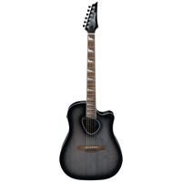 

Ibanez ALT Altstar ALT30 Semi-Acoustic Guitar, Laurel Fretboard, Transparent Charcoal Burst