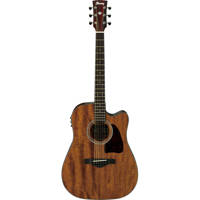 

Ibanez Artwood Series AW54CE Cutaway Dreadnought Acoustic Electric Guitar, Rosewood Fretboard, Open Pore Natural