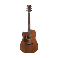 

Ibanez Artwood AW54LCE Left-Handed Cutaway Dreadnought Semi-Acoustic Guitar, Ovangkol Fretboard, Open Pore Natural