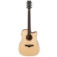 

Ibanez Artwood AWFS300CE Cutaway Dreadnought Semi-Acoustic Guitar, Macassar Ebony Fretboard, Open Pore Semi Gloss