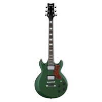 

Ibanez AX Standard 6-String Electric Guitar, 22 Frets, Bolt-On Neck, Bound Treated New Zealand Pine Fingerboard, Passive Pickup, Metallic Forest