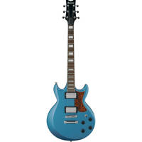 

Ibanez AX Standard 6-String Electric Guitar, 22 Frets, Bolt-On Neck, Bound Treated New Zealand Pine Fingerboard, Passive Pickup, Metallic Light Blue
