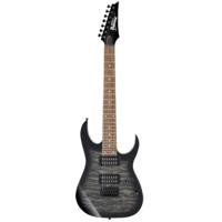 

Ibanez RG Gio GRG7221QA 7-String Electric Guitar, Treated New Zealand Pine Fretboard, Transparent Black Sunburst