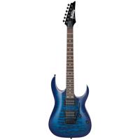 

Ibanez RG Gio GRGA120QA Electric Guitar, Treated New Zealand Pine Fretboard, Transparent Blue Burst