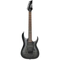 

Ibanez RG Gio GRGA120QA Electric Guitar, Treated New Zealand Pine Fretboard, Transparent Black Burst