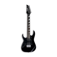 

Ibanez miKro Series GRGM21L Left Handed Electric Guitar, Rosewood Fretboard, Black Night