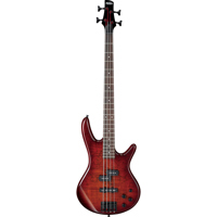 

Ibanez Ibanez GIO Series GSR200SM Electric Basses, 4 String, 22 Frets, Bolt-On GSR4 Maple Neck, Rosewood Fretboard, Passive Pickup, Charcoal Brown Burst