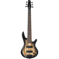 

Ibanez GIO Series GSR206SM Electric Bass Guitar, Rosewood Fretboard, Natural Gray Burst