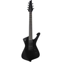 

Ibanez Iron Label Iceman Series ICTB721 7-String Electric Guitar, Black Flat