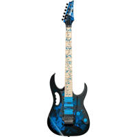 

Ibanez Steve Vai Signature JEM77P Premium Electric Guitar, Maple Fretboard, Blue Floral Pattern