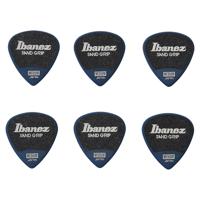 

Ibanez 0.8mm Thickness Pick, Grip Wizard, Sand Grip, Polyacetal, Medium, 6 Pack, Dark Blue