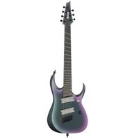 

Ibanez RGD Axion Label Multi Scale RGD71ALMS 7-String Electric Guitar, Macassar Ebony Fretboard, Black Aurora Burst Matte