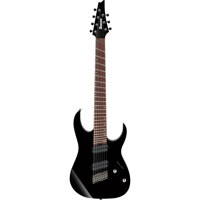 

Ibanez RG Iron Label Multi Scale 2018 7 String Electric Guitar, 24 Frets, Maple/Walnut Neck, Jatoba Fingerboard, Black