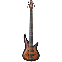 

Ibanez SR Standard Series SR405EQM 5-String Electric Bass Guitar, Rosewood Fretboard, Dragon Eye Burst