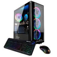 

iBUYPOWER iBUYPOWER TraceMR159A Gaming Desktop Computer, AMD Ryzen 5 5600X 3.7GHz, 16GB RAM, 480GB SSD + 1TB HDD, AMD Radeon RX 580 8GB, Window 10 Home