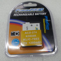 

Adorama KLIC-7003 3.7V 1000mAh Rechargeable Lithium-Ion Battery for Kodak Digital Cameras