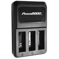 

Power2000 PT-G4 3-Bay Charger for GoPro HERO4 AHDBT-401 Battery