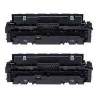 

Canon 2 Pack Black 046 High Capacity Laser Toner Cartridge for Color imageCLASS LBP650C and MF730C Series Printer, 6300 Page Yield