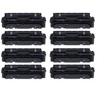 

Canon 2 Pack 046 High Capacity Laser Toner Cartridge Bundle for Color imageCLASS LBP650C and MF730C Series Printer, Consists With 2 Pack Black / Magenta / Cyan / Yellow Toners