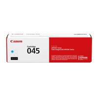 

Canon 045 Toner Cartridge - Cyan, for MF630 Series & LBP612Cdw Printers, Yields 1300 Sheets
