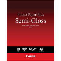 

Canon Photo Paper Plus Semi-gloss SG-201 Inkjet Paper, 8.5x11", 50 Sheets