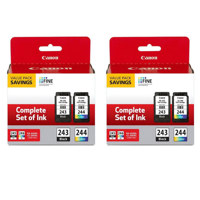 

Canon 2 Pack Ink Package with PG-243 Black, CL-244 Color Ink Cartridge