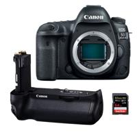

Canon EOS 5D Mark IV DSLR Body - Bundle With Canon BG-E20 Battery Grip, 64GB SDXC Memory Card