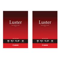 

Canon Canon 2 Pack LU-101 Pro Luster Photo Paper (13x19", 50 Sheets, 255 gsm)