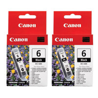 

Canon 2 Pack BCI-6BK Black Ink Tank