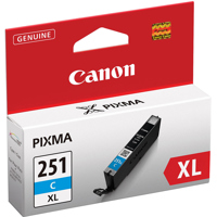 

Canon CLI-251 XL Cyan Ink Tank