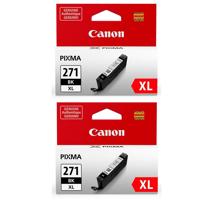 

Canon 2 Pack CLI-271 XL Black Ink Tank - 10.8ml
