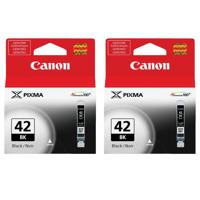 

Canon 2 Pack CLI-42 Black Ink Cartridge