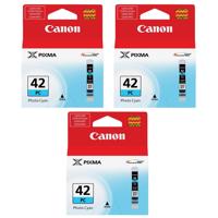 

Canon 3 Pack CLI-42 Photo Cyan Ink Cartridge