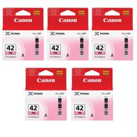 

Canon 5 pack CLI-42 Photo Magenta Ink Cartridge