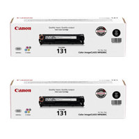 

Canon 2x 131 Toner Cartridge for MF8280CW Printer, 1400 Sheets, Black